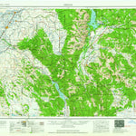 United States Geological Survey Driggs, ID-WY (1962, 250000-Scale) digital map