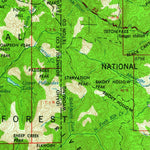 United States Geological Survey Driggs, ID-WY (1962, 250000-Scale) digital map