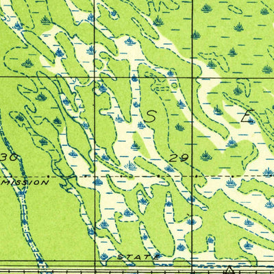 United States Geological Survey Driggs Lake SE, MI (1931, 31680-Scale) digital map