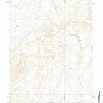 United States Geological Survey Dripping Rock Spring, WY (1970, 24000-Scale) digital map
