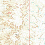 United States Geological Survey Dripping Rock Spring, WY (1970, 24000-Scale) digital map