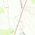United States Geological Survey Dripping Springs Draw, TX (1973, 24000-Scale) digital map