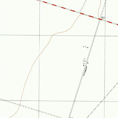 United States Geological Survey Driscoll West, TX (1978, 24000-Scale) digital map