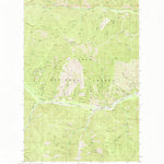 United States Geological Survey Driveway Peak, MT (1988, 24000-Scale) digital map