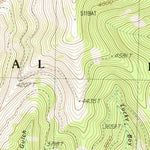 United States Geological Survey Driveway Peak, MT (1988, 24000-Scale) digital map