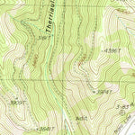United States Geological Survey Driveway Peak, MT (1988, 24000-Scale) digital map