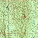 United States Geological Survey Dromedary Peak, UT (1998, 24000-Scale) digital map