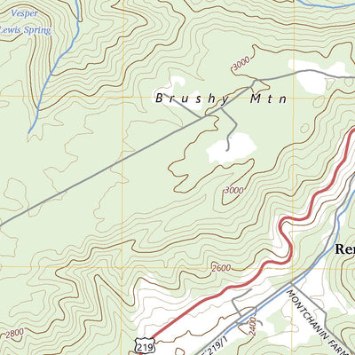 United States Geological Survey Droop, WV (2023, 24000-Scale) digital map
