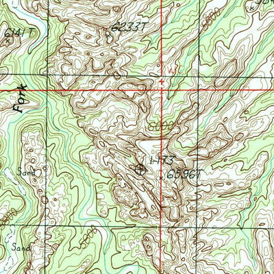 United States Geological Survey Druid Arch, UT (1997, 24000-Scale) digital map