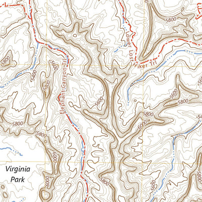 United States Geological Survey Druid Arch, UT (2023, 24000-Scale) digital map