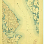 United States Geological Survey Drum Point, MD (1905, 62500-Scale) digital map