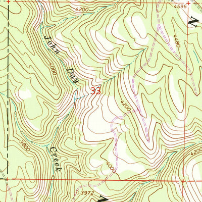 United States Geological Survey Drumhill Ridge, OR (1964, 24000-Scale) digital map