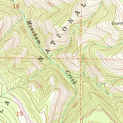 United States Geological Survey Drumhill Ridge, OR (1964, 24000-Scale) digital map