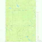United States Geological Survey Drummond Lake, MI (1985, 24000-Scale) digital map