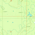United States Geological Survey Drummond Lake, MI (1985, 24000-Scale) digital map
