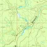 United States Geological Survey Drummond Lake, MI (1985, 24000-Scale) digital map