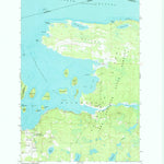 United States Geological Survey Drummond, MI (1964, 24000-Scale) digital map