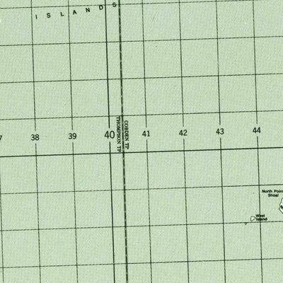 United States Geological Survey Drummond, MI (1984, 100000-Scale) digital map