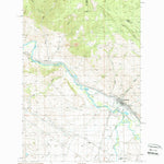 United States Geological Survey Drummond, MT (1989, 24000-Scale) digital map