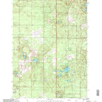 United States Geological Survey Drummond NW, WI (2005, 24000-Scale) digital map