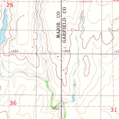 United States Geological Survey Drummond, OK (1982, 24000-Scale) digital map