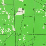 United States Geological Survey Drummond, WI (1944, 48000-Scale) digital map