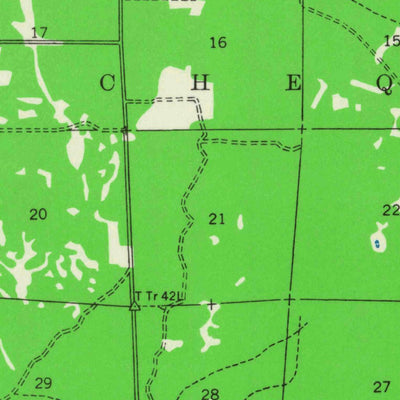 United States Geological Survey Drummond, WI (1944, 48000-Scale) digital map