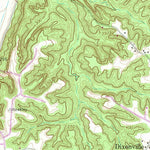 United States Geological Survey Drummonds, TN (1970, 24000-Scale) digital map