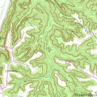 United States Geological Survey Drummonds, TN (1970, 24000-Scale) digital map