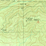 United States Geological Survey Dry Bed Lakes, WA (1990, 24000-Scale) digital map
