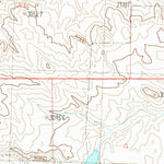 United States Geological Survey Dry Blood Creek East, MT (1986, 24000-Scale) digital map