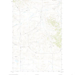 United States Geological Survey Dry Blood Creek East, MT (2020, 24000-Scale) digital map