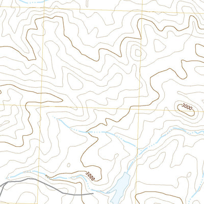 United States Geological Survey Dry Blood Creek East, MT (2020, 24000-Scale) digital map