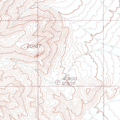 United States Geological Survey Dry Bone Canyon, CA (1986, 24000-Scale) digital map
