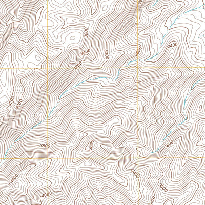 United States Geological Survey Dry Bone Canyon, CA (2012, 24000-Scale) digital map