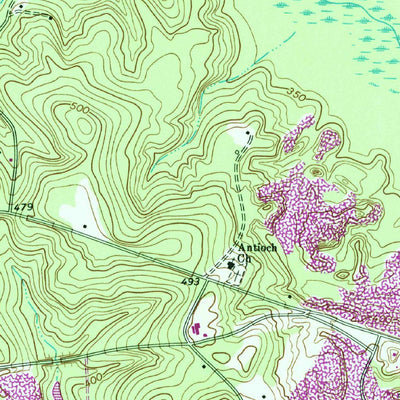 United States Geological Survey Dry Branch, GA (1973, 24000-Scale) digital map