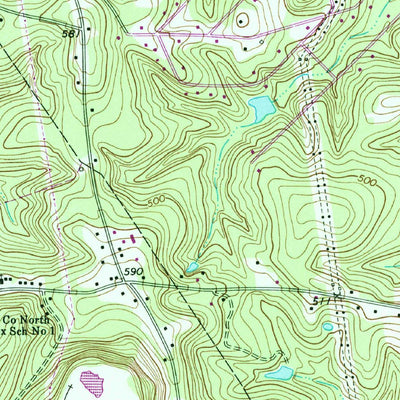 United States Geological Survey Dry Branch, GA (1973, 24000-Scale) digital map