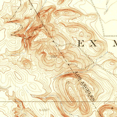 United States Geological Survey Dry Canyon, CA (1928, 24000-Scale) digital map