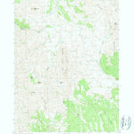 United States Geological Survey Dry Canyon Mountain, UT (1990, 24000-Scale) digital map