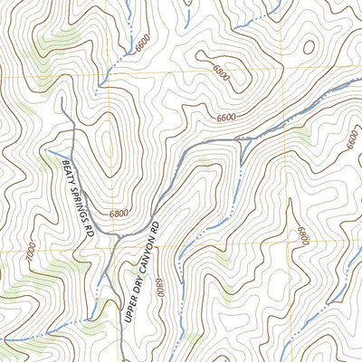 United States Geological Survey Dry Canyon Mountain, UT (2023, 24000-Scale) digital map