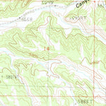 United States Geological Survey Dry Canyon, NV (1989, 24000-Scale) digital map