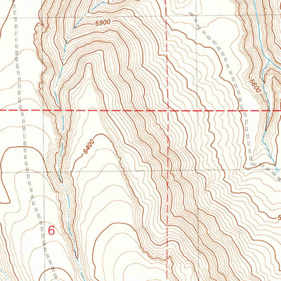 United States Geological Survey Dry Creek Bench, OR (1981, 24000-Scale) digital map