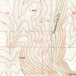 United States Geological Survey Dry Creek Bench, OR (1981, 24000-Scale) digital map