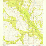 United States Geological Survey Dry Creek, LA (1950, 24000-Scale) digital map