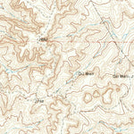 United States Geological Survey Dry Creek NE, TX (1971, 24000-Scale) digital map