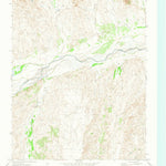 United States Geological Survey Dry Creek North, TX (1971, 24000-Scale) digital map