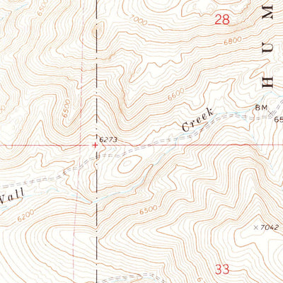 United States Geological Survey Dry Creek Reservoir, NV (1971, 24000-Scale) digital map