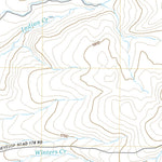 United States Geological Survey Dry Creek Reservoir, NV (2021, 24000-Scale) digital map