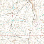 United States Geological Survey Dry Creek Reservoir, WY (1961, 24000-Scale) digital map