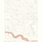 United States Geological Survey Dry Creek Rim, OR (1969, 24000-Scale) digital map